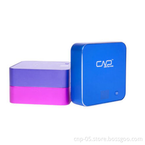 Aluminum 6,600mAh Power Bank in Colorful with 5-5.3V DC/1A Input and 5V DC/1-1.5A Output Range
